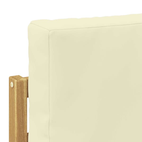 Utomhussoffset Polyester Vit