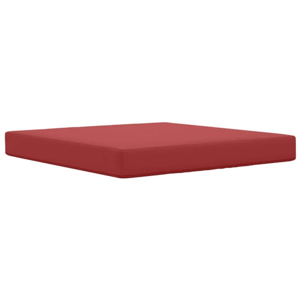 Utomhus Soffa Kudde 2 pcs Vinröd Polyester