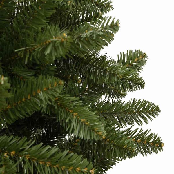 Plast Hingad Julgran 180 cm 300 LED-lampor Varmvit PVC Grön