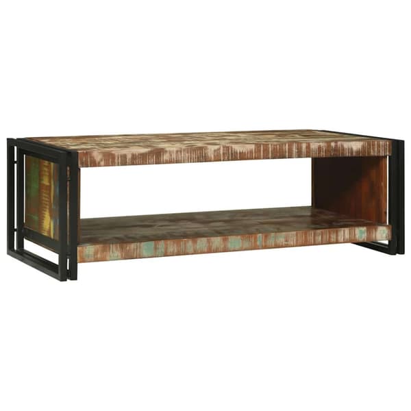 Kaffeebord 120 x 50 x 38 cm Solid återvunnen trä
