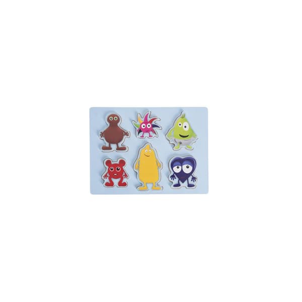 Babblarna Formpussel 6 figurer