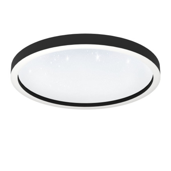 EGLO Montemorelos-Z Smart Ceiling Lamp – Ø57 cm, RGB + TW, Zigbee & Bluetooth Svart, Vit