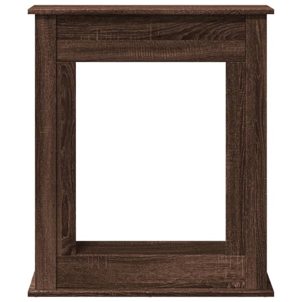 Spiselkrans brun ek 75x20x87,5 cm konstruerat trä