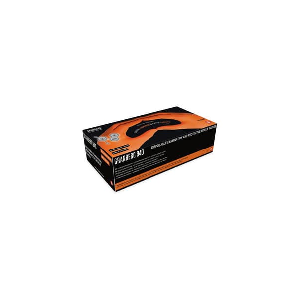 Nitrilhandske 940 orange XL 100/fp