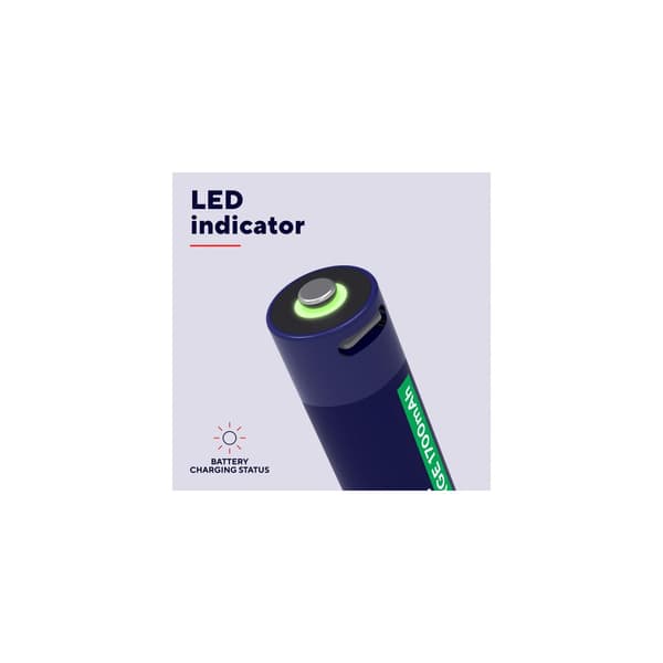 Batteri Laddbar TRUST AA USB-C 2/fp