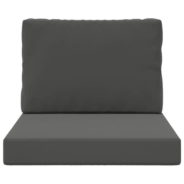 Utomhus Soffa Kudde 2 pcs Antracit Polyester
