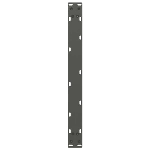 Soffbordsben U-formade 2 st antracit 60x(30-31) cm stål