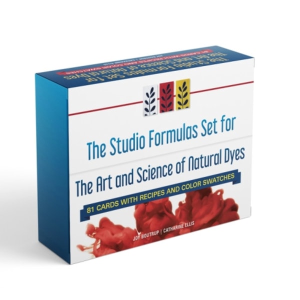 The Studio Formulas Set For The Art And Science Of Natural Dyes (häftad, eng)