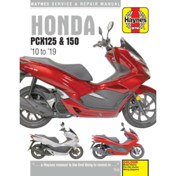Honda PCX125 &150 (10-19) (häftad, eng)