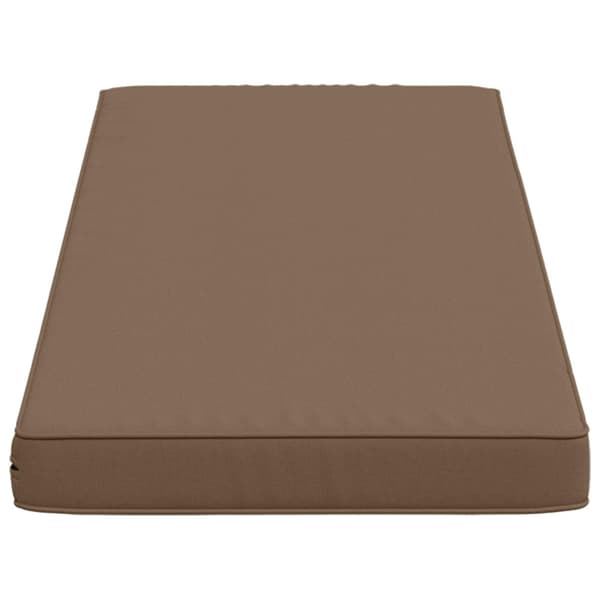 1-delad Bänk Kudde VUGHT 100% Polyester Taupe 110 x 40 x 5 cm