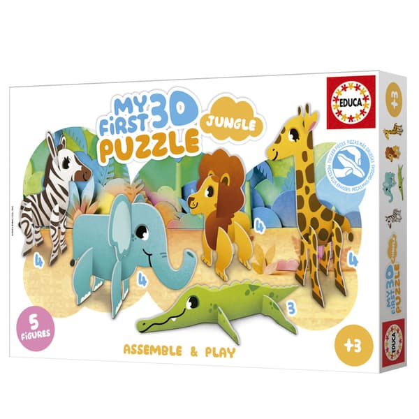 Educa 3D Puzzle Kids Baby Jungle