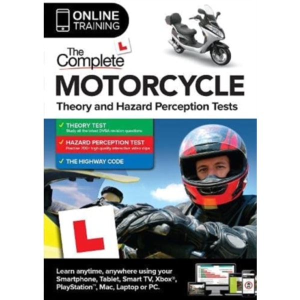 The Complete Motorcycle Theory & Hazard Perception Test Online Subscription (häftad, eng)