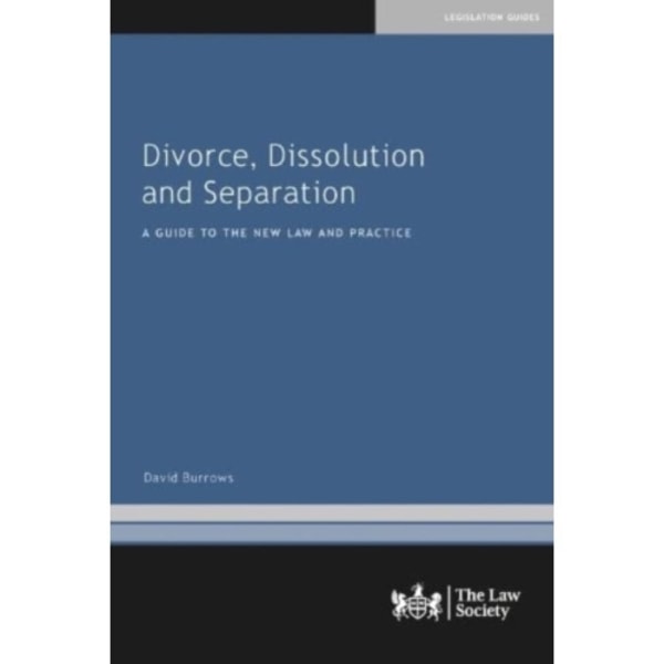 Divorce, Dissolution and Separation (häftad, eng)