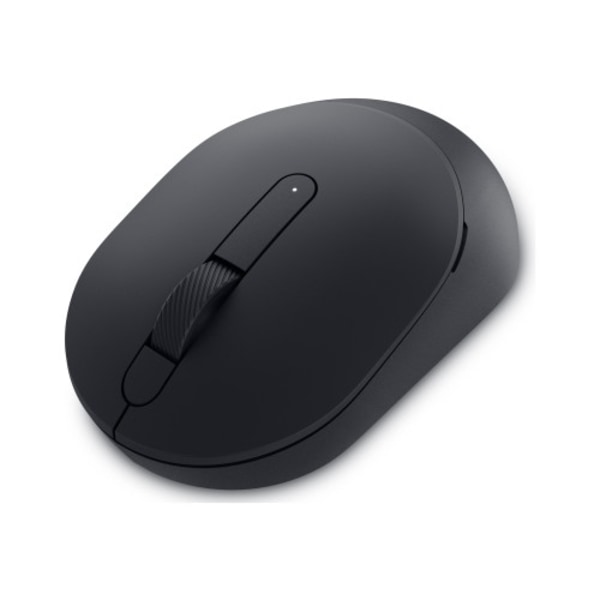 Dell Silent Mouse MS355 - mus - 2.4 GHz, Bluetooth 5.1 LE - svart