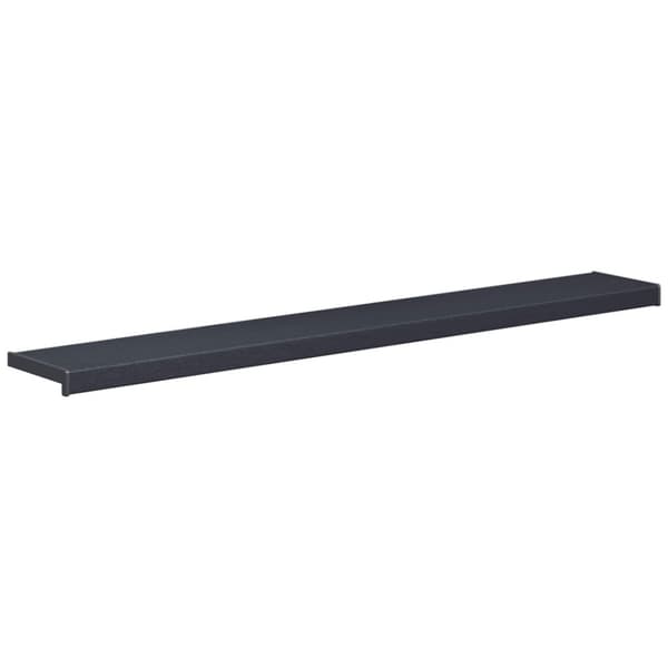 Fönsterbräda Anthracit med träådring 140 x 20 x 4,5 cm PVC