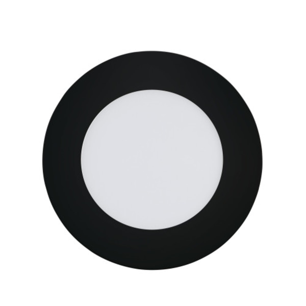 EGLO Fueva-Z Smart Recessed Light Ø12cm – Tunable White – Zigbee & Bluetooth – Black Svart, Vit
