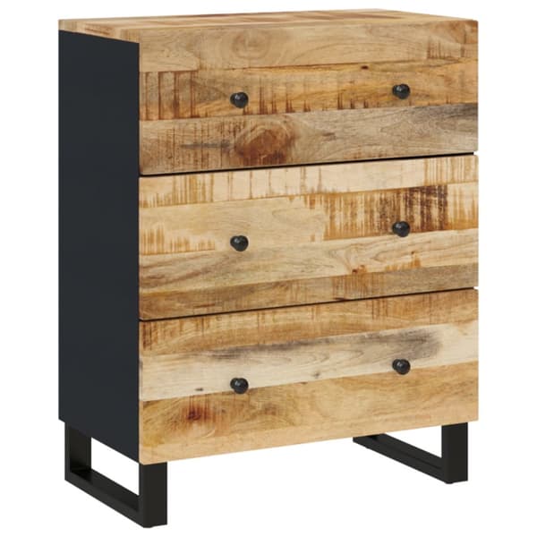 Skänk 60x33x75 cm massivt mangoträ