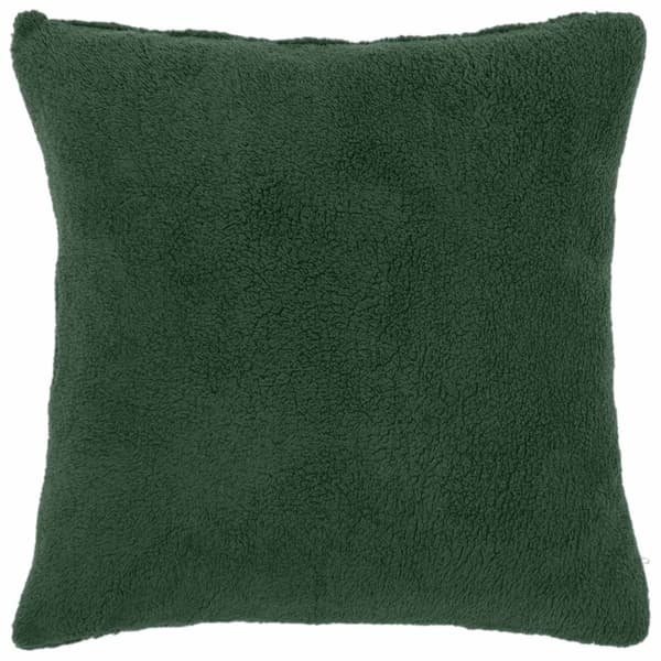 Kuddöverdrag 2 st HEERLEN Mörkgrön 70 x 70 cm Bouclé