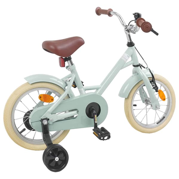 Barncykel 12 Tum för 2-4 åringar Ljusgrön