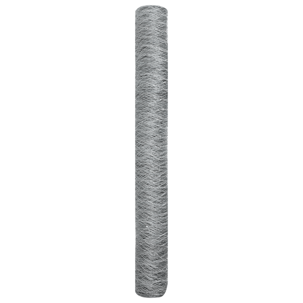Hexagonstängsel Silver 1.4 x 25 m Galvaniserat stål