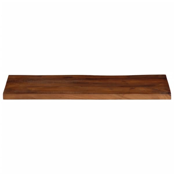 Bordsskiva 90x30x3,8 cm rektangulär massivt återvunnet trä