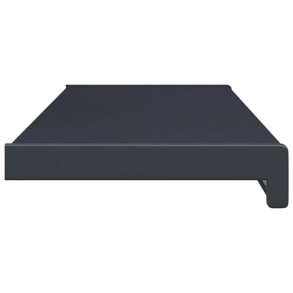 Fönsterbräda Anthracit med träådring 100 x 25 x 4,5 cm PVC