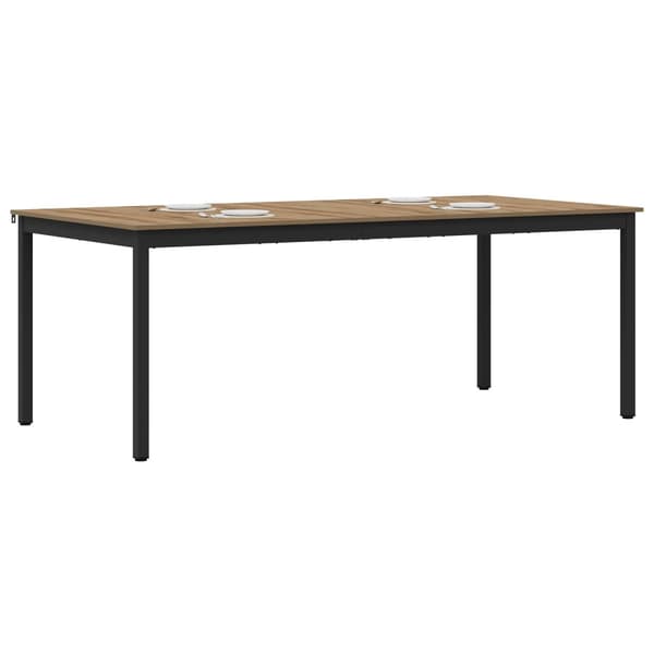 Matbord 200 x 100 x 75 cm Konstruerat trä Rektangulär