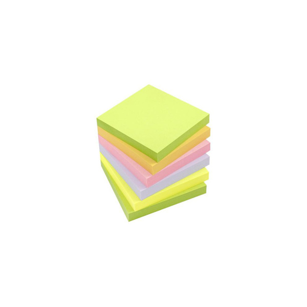 Notes LYRECO prem 75x75mm spring 6/fp