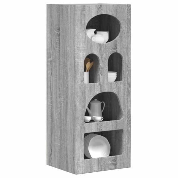 Sideboard Grå Sonoma 40 x 35 x 100,5 cm Konstruerat trä