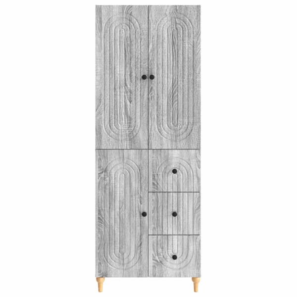 Skåpset 2 pcs 66 x 34,5 x 90 cm Konstruerat trä