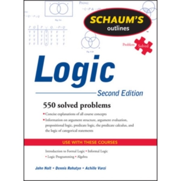 Schaum's Outline of Logic, Second Edition (häftad, eng)