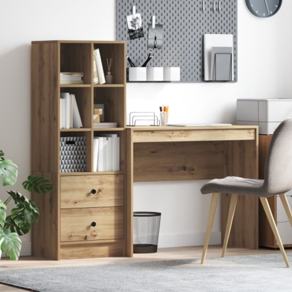 Skrivbord med Förvaring Artisan Ek Konstruerat Trä