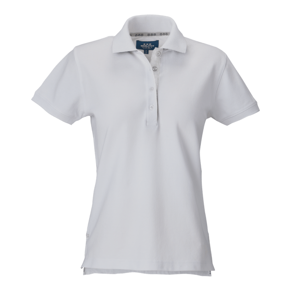 Marion solid Polo w White Female