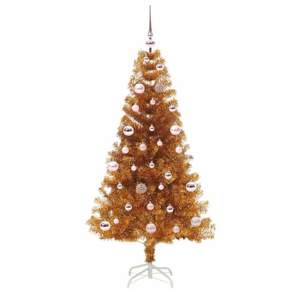 Julgran Guld 150 cm PET