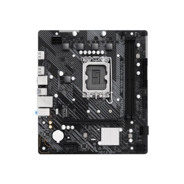 ASRock H610M-H2/M.2 D5 - moderkort - micro ATX - LGA1700-uttag - H610
