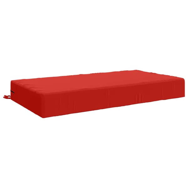 Sittkudde SOEST 100% Polyester Röd 120 x 60 x 15 cm