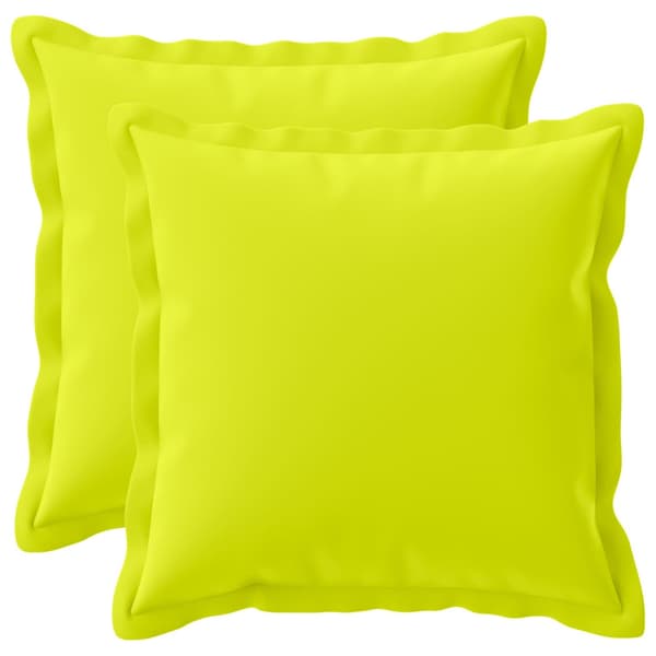 Kudde med kudde HOUTEN 2 st Klart grön. Polyester