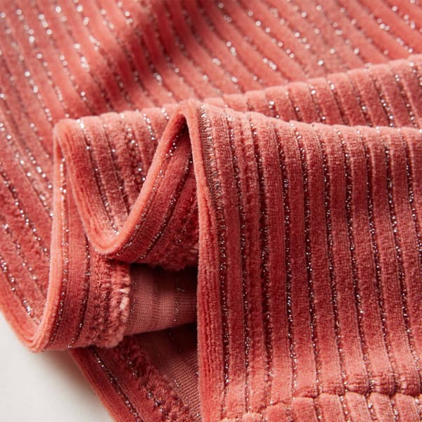 Klänning med långa ärmar för barn medium rosa 104