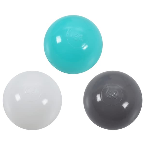 Lektunnel med 250 bollar grön 175 cm polyester