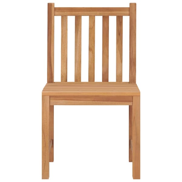 Trädgårdsstolar 8 st med dynor massiv teak