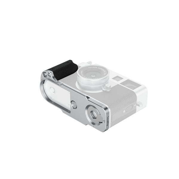 SmallRig 5216 L-Shaped Mount Plate with Silicone Handle for FUJIFILM X half Silver