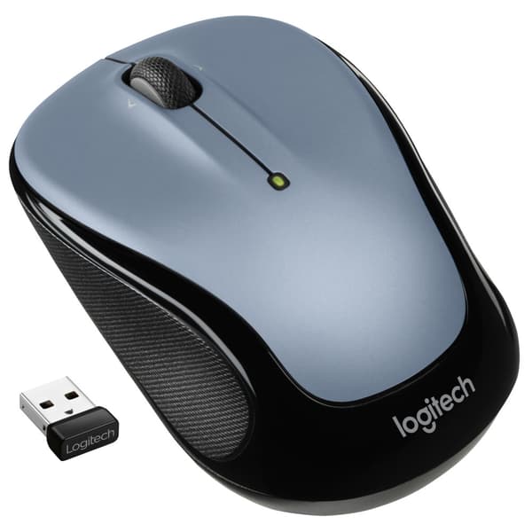 Logitech M325s - mus - 2.4 GHz - grå