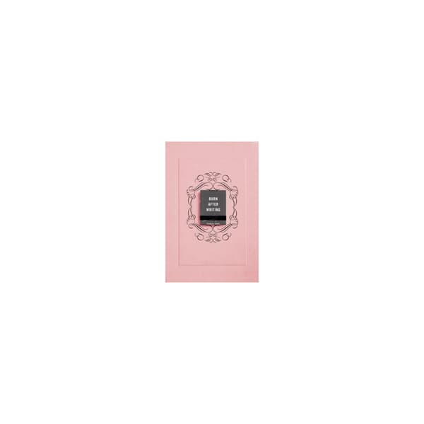 Burn After Writing (Pink) (pocket, eng)