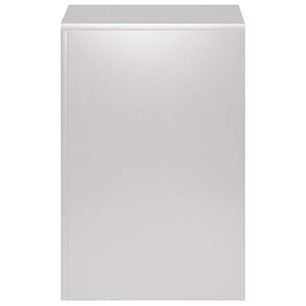 Växtställ 2 pcs Silver 40 x 40 x 60 cm Stål