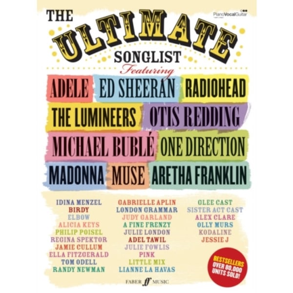 The Ultimate Songlist (häftad, eng)