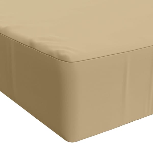 Sittkudde SOEST 100% Polyester Beige 120 x 80 x 15 cm