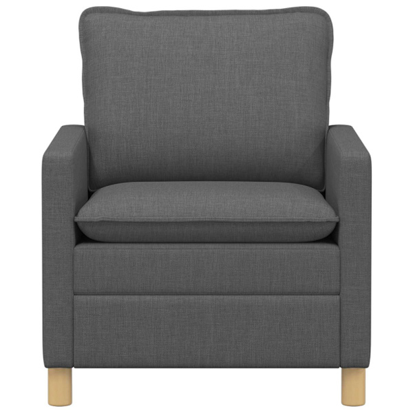 Soffa Mörkgrå Tyg