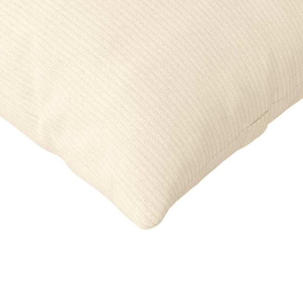 Sofakuddar 2 pcs Kräm 200 x 40 cm Kordread tyg