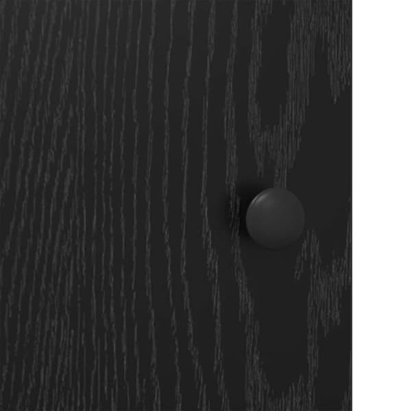 Sideboard Svart ek 68 x 35 x 75 cm Konstruerat trä
