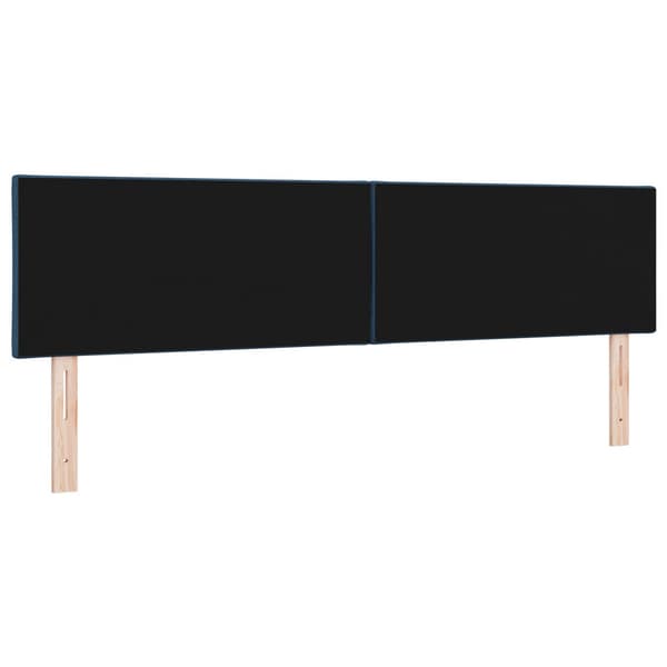 Huvudgavel Blå 180 cm tyg